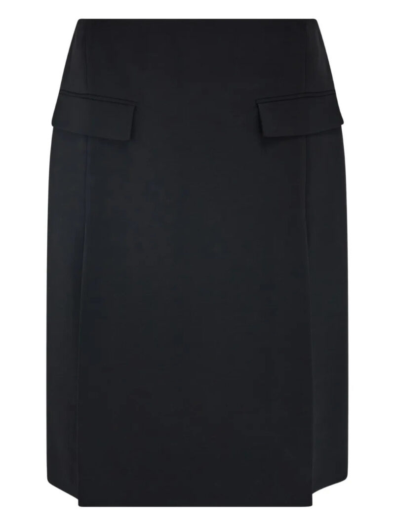 Ferragamo  double-slit midi skirt
