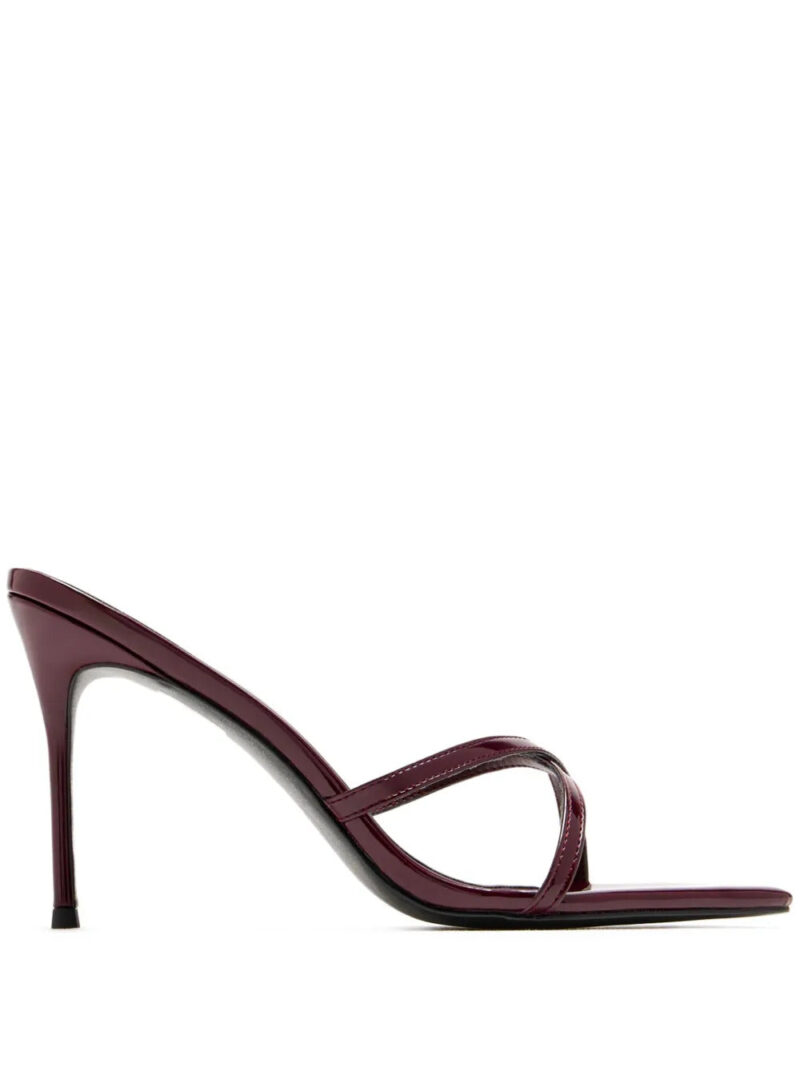 Femme La  100 Donatella cross-strap stiletto sandals