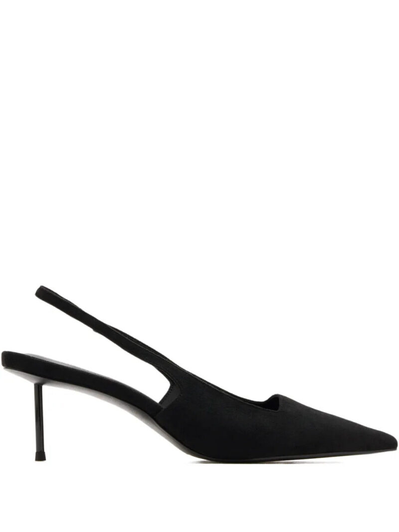 Femme La  55mm slingback pointed-toe pumps