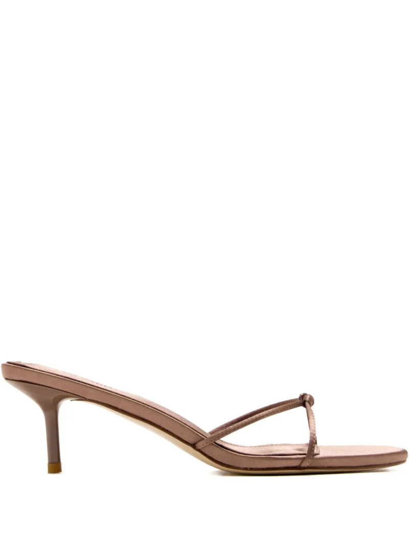 Femme La  55mm Maeve knotted satin sandals