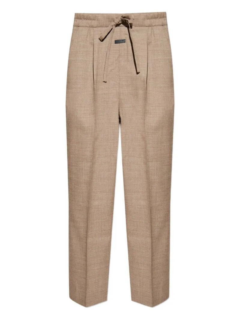 Fear Of God  pleated-front drawstring trousers