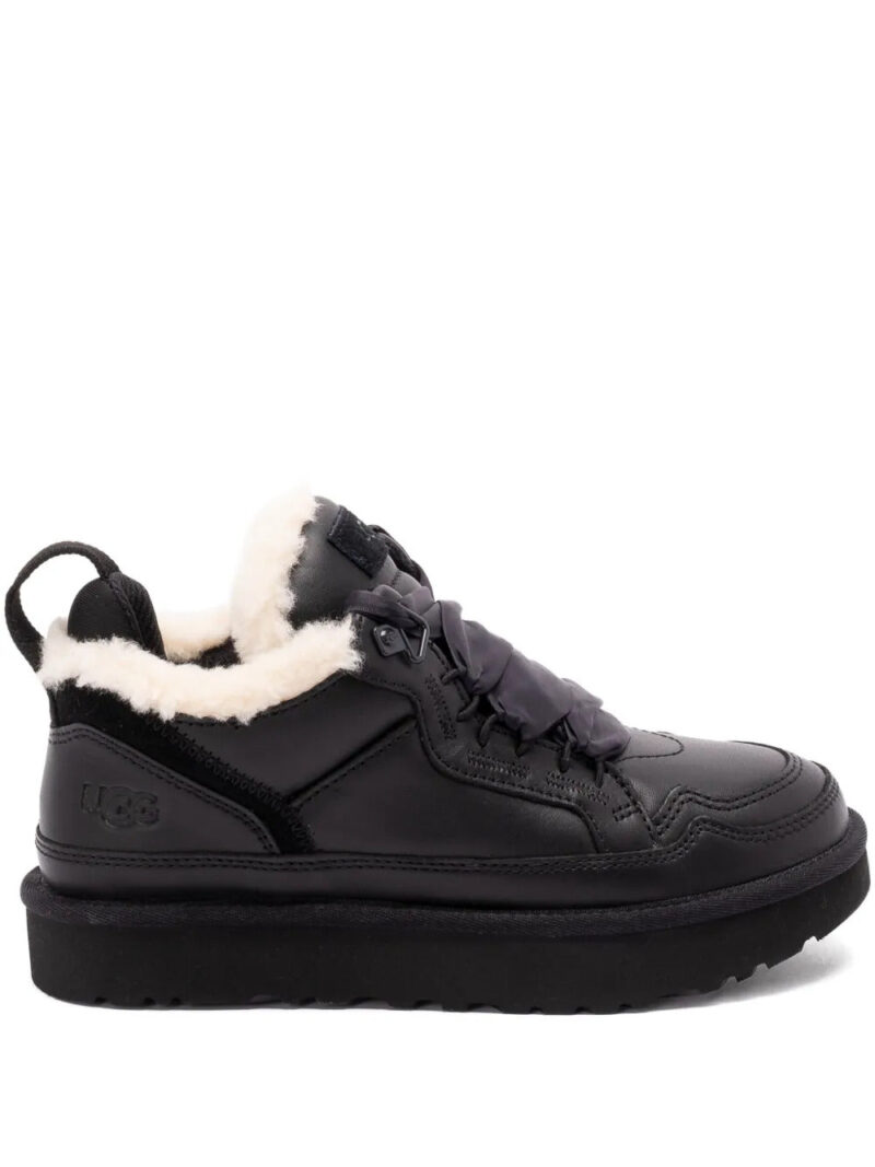 UGG  Lowmel lace-up shearling sneakers