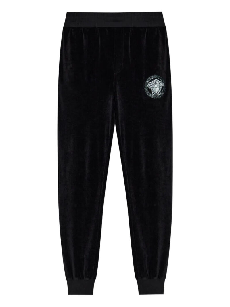 Versace Medusa-embroidered track pants