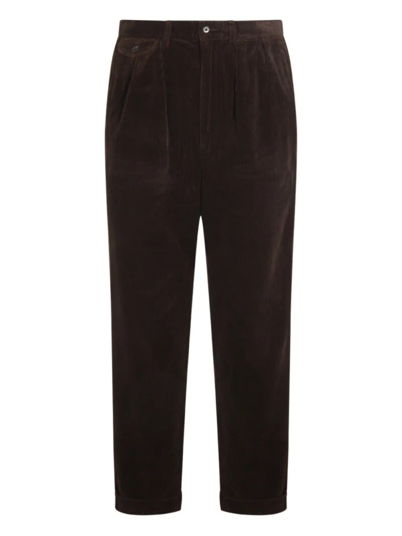 Polo Ralph Lauren  pleated corduroy trousers