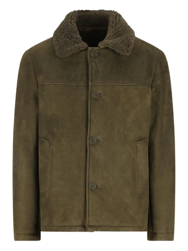 Salvatore Santoro  buttoned suede jacket