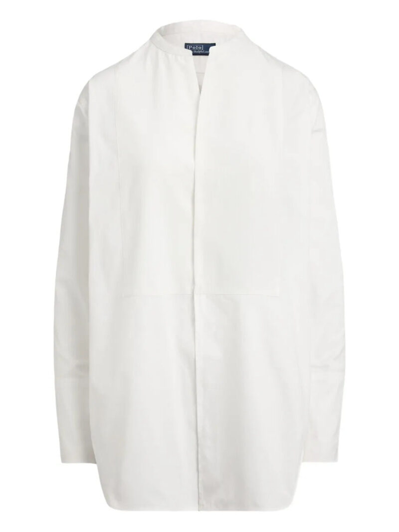 Polo Ralph Lauren  mandarin-collar cotton shirt