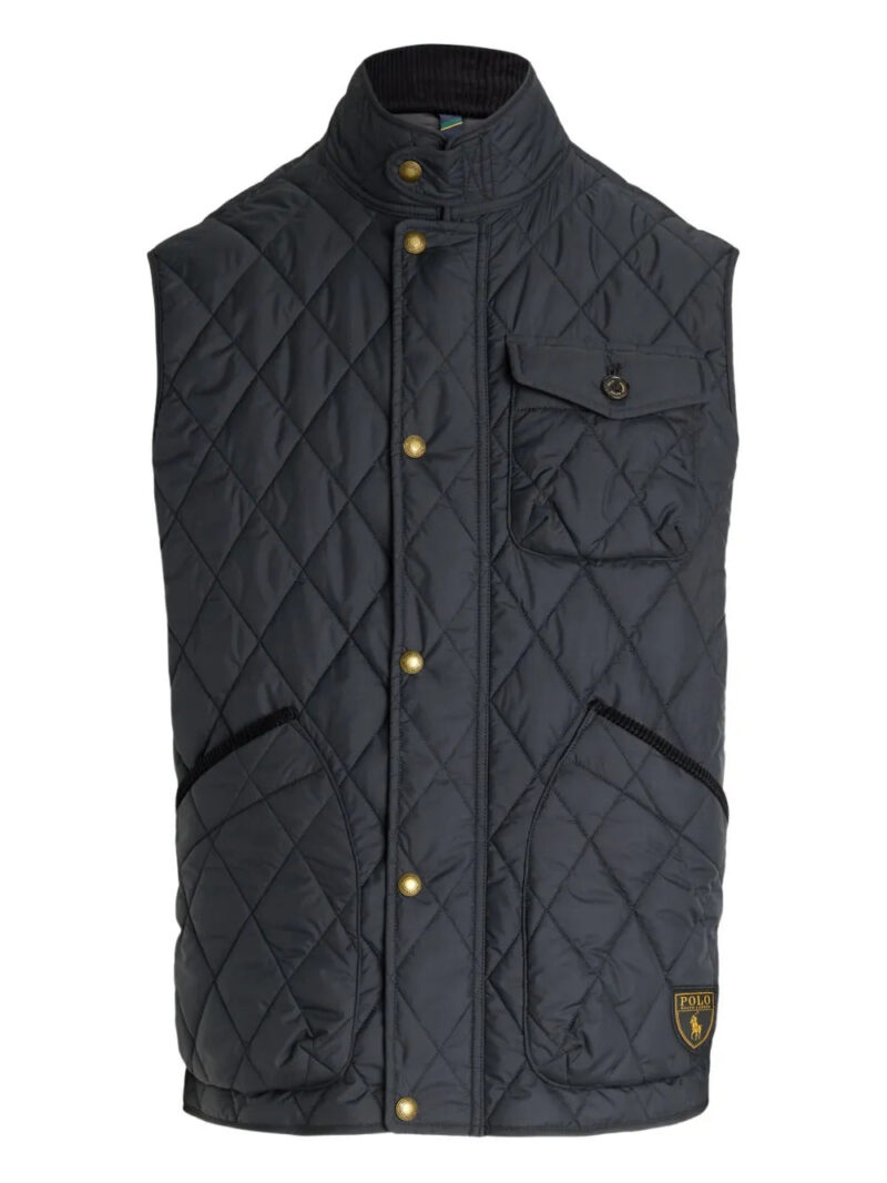 Polo Ralph Lauren  quilted logo-patch jacket