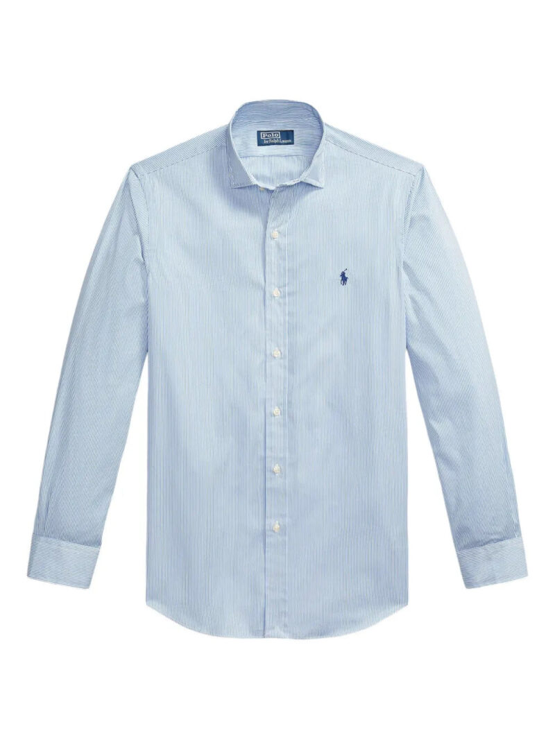 Polo Ralph Lauren  striped logo-embroidered shirt