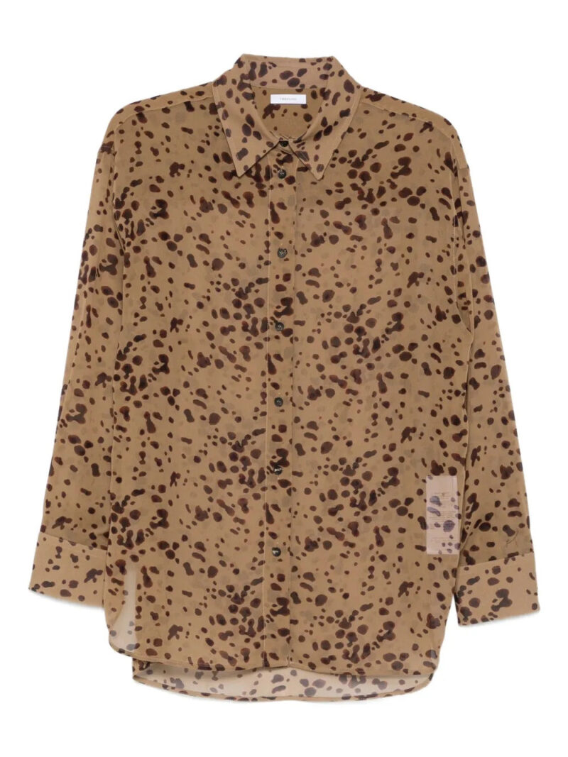 Ferragamo  buttoned patterned shirt