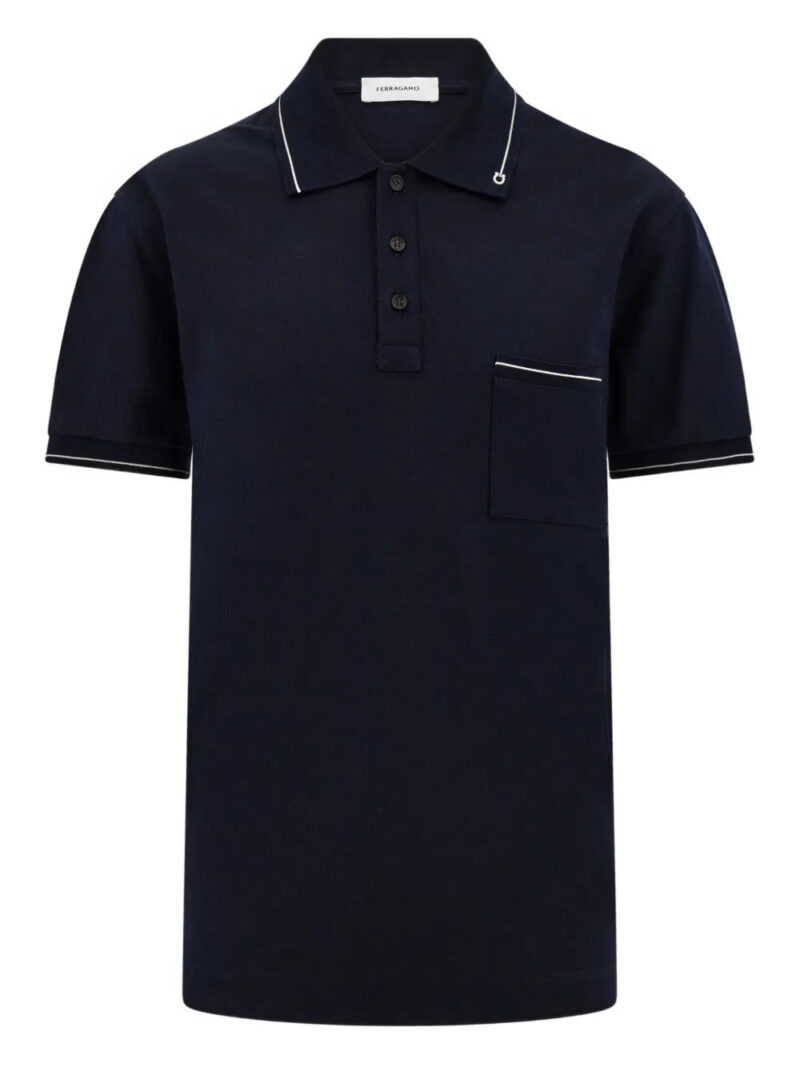Ferragamo  Gancini logo-detail polo shirt