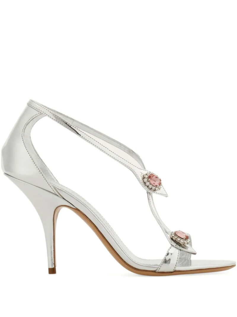 Ferragamo  90mm crystal-embellished sandals