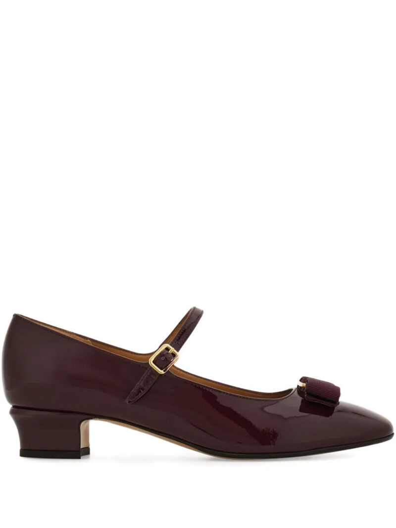 Ferragamo  30mm Vara-bow Mary Jane pumps