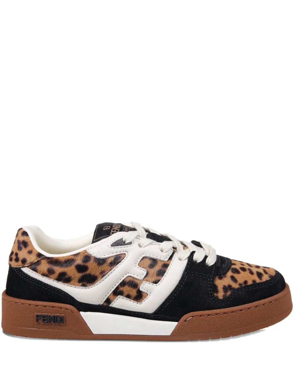 FENDI leopard-print sneakers