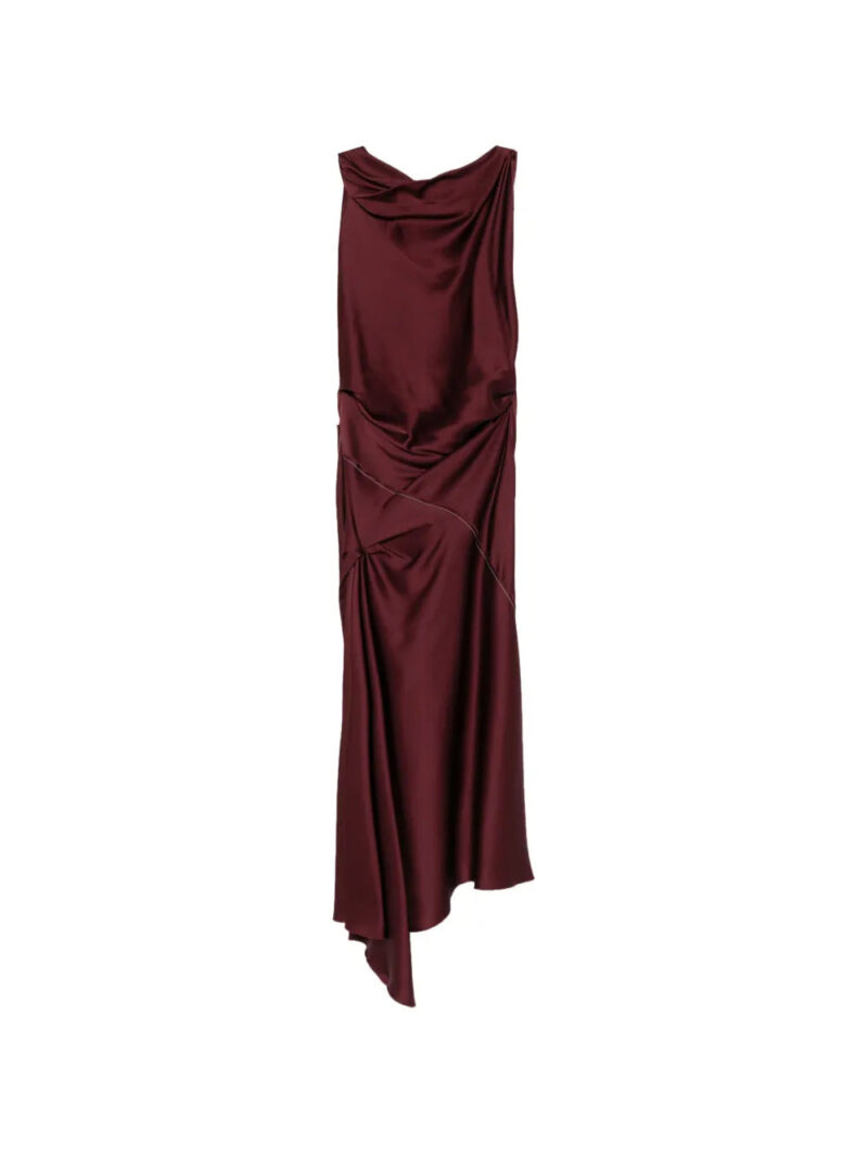 Victoria Beckham  Posy draped midi dress