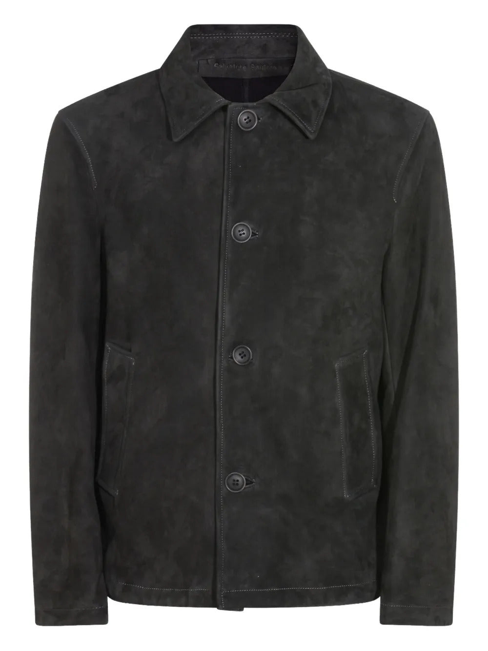 Salvatore Santoro buttoned leather jacket