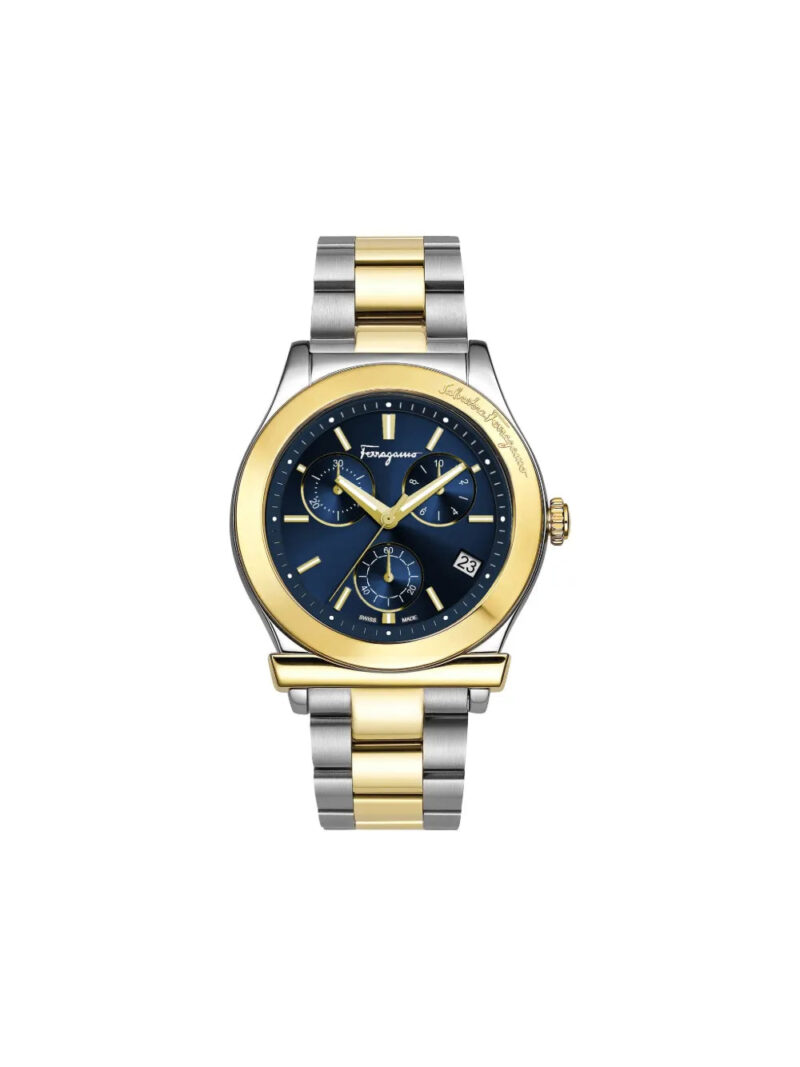 Ferragamo  Chronograph stainless steel 42mm