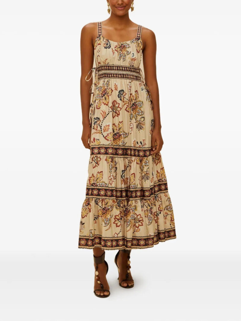 FARM Rio  floral midi dress