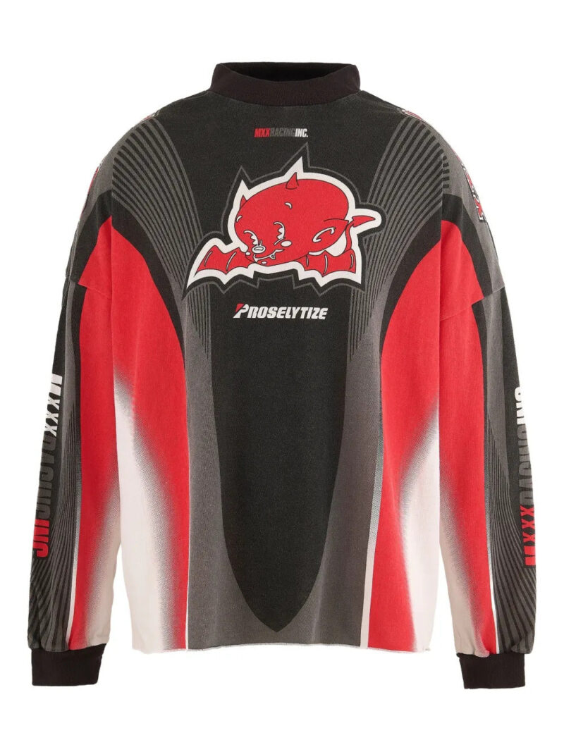 SAINT MXXXXXX  motor cycle long-sleeve T-shirt