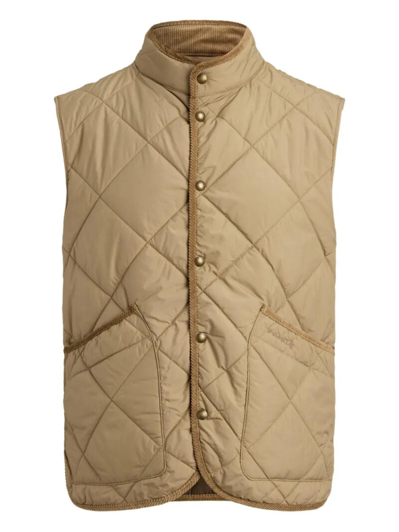 Polo Ralph Lauren  quilted corduroy-trim gilet