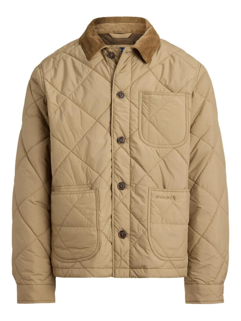 Polo Ralph Lauren  quilted corduroy-trim jacket