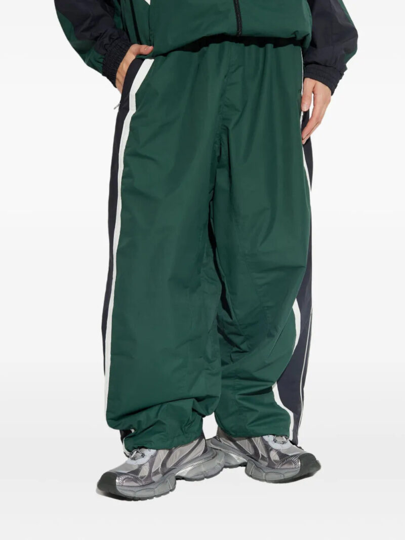 VETEMENTS stripe logo track pants