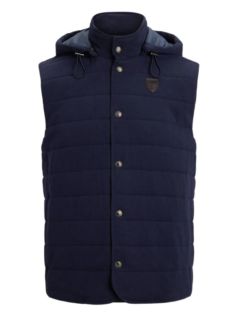 Polo Ralph Lauren  quilted-design hooded vest