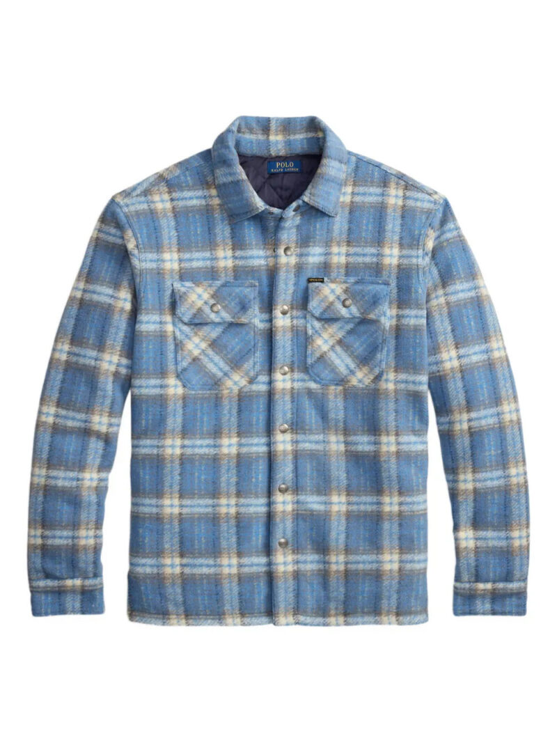 Polo Ralph Lauren  plaid-pattern overshirt jacket