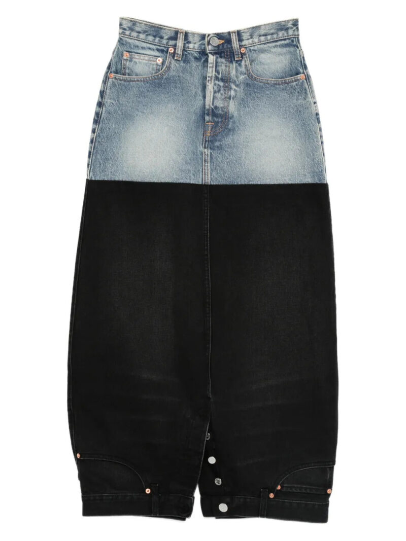 VETEMENTS  Double midi skirt