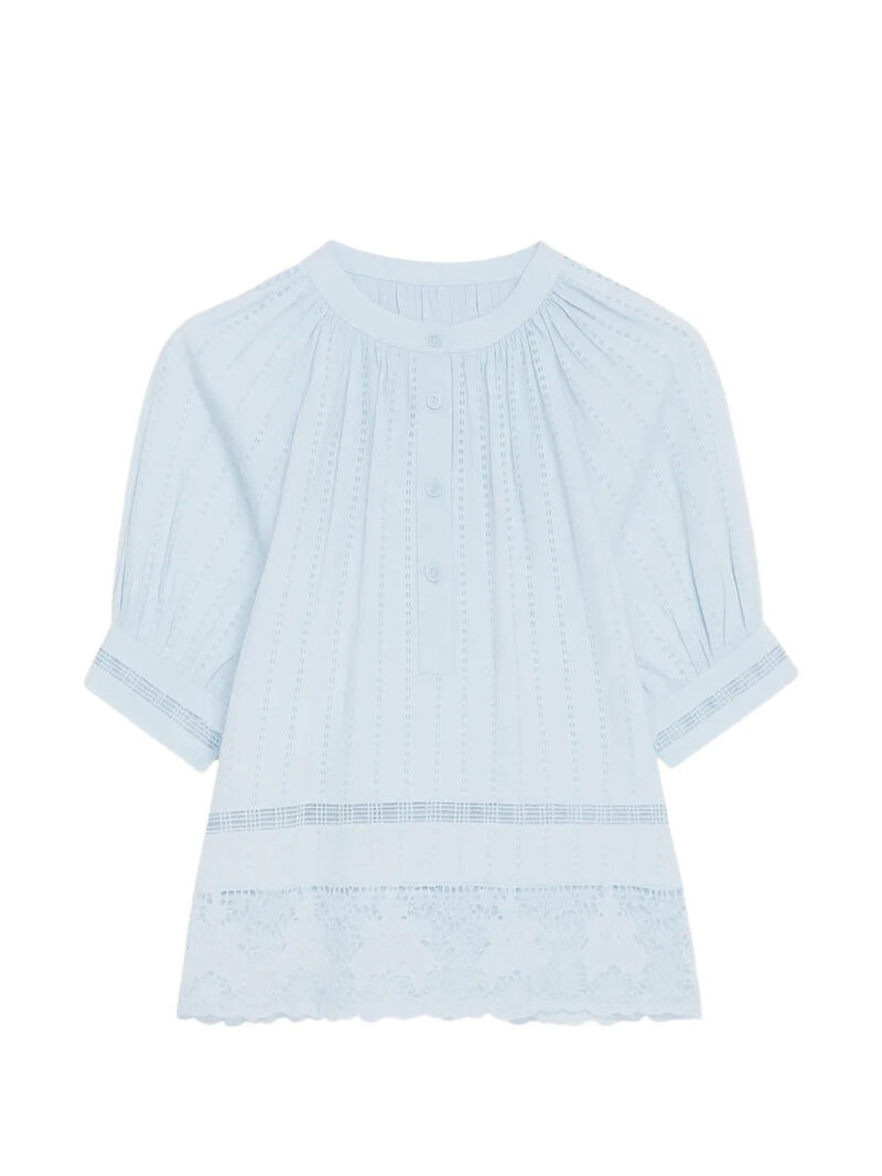 Ulla Johnson Faye puff-sleeve top