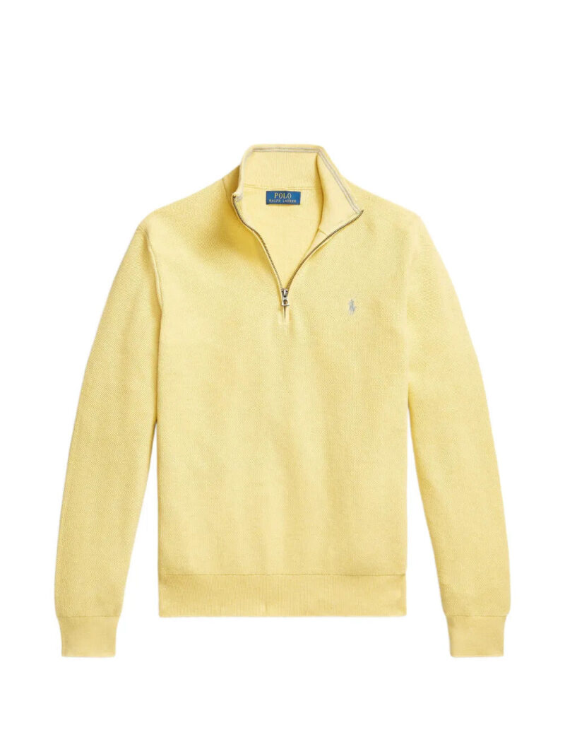 Polo Ralph Lauren  quarter-zip cotton sweater