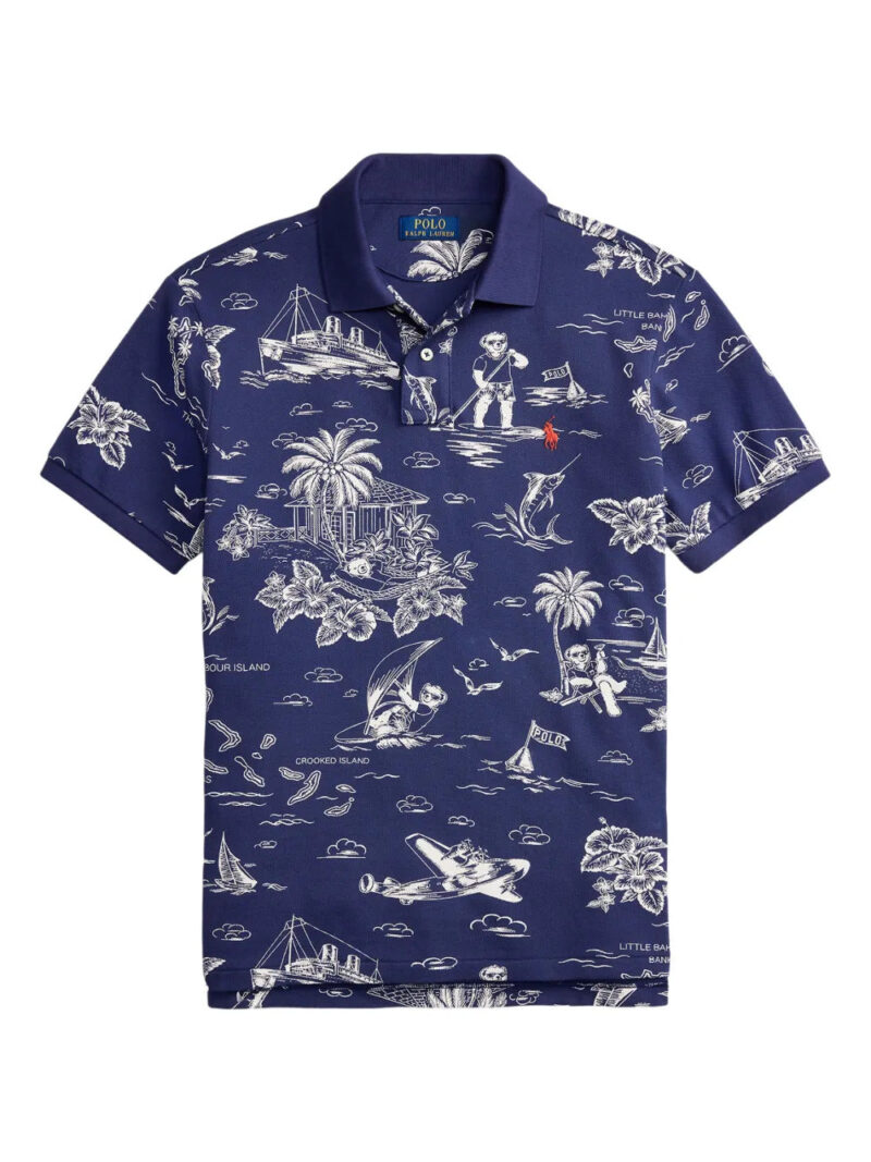 Polo Ralph Lauren  printed short-sleeve polo shirt