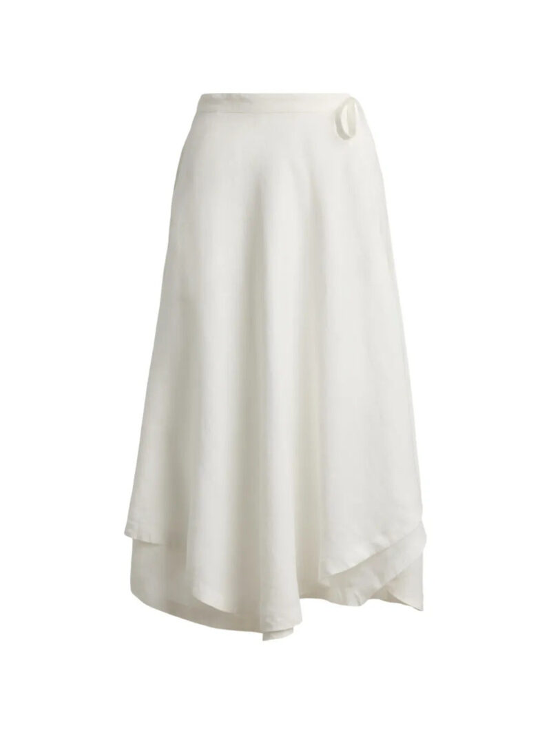 Polo Ralph Lauren  tie-waist midi skirt