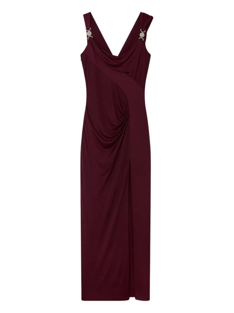 Versace  Medusa-hardware maxi dress