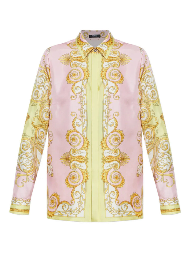 Versace  Spring Barocco-print shirt