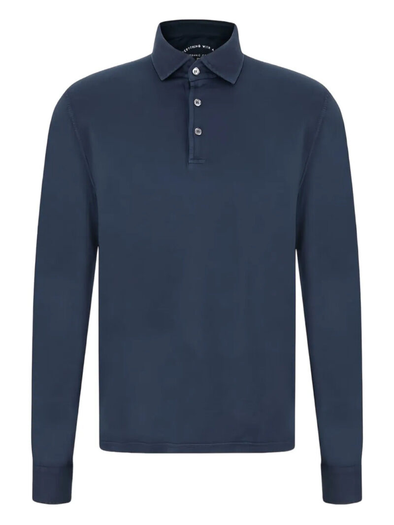 Fedeli  organic cotton polo shirt