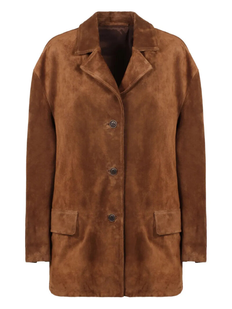 Salvatore Santoro  flap-pocket suede jacket