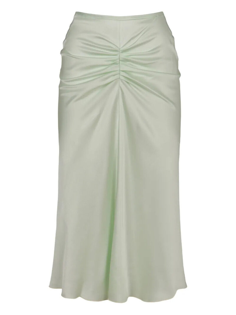 Victoria Beckham  gathering midi skirt