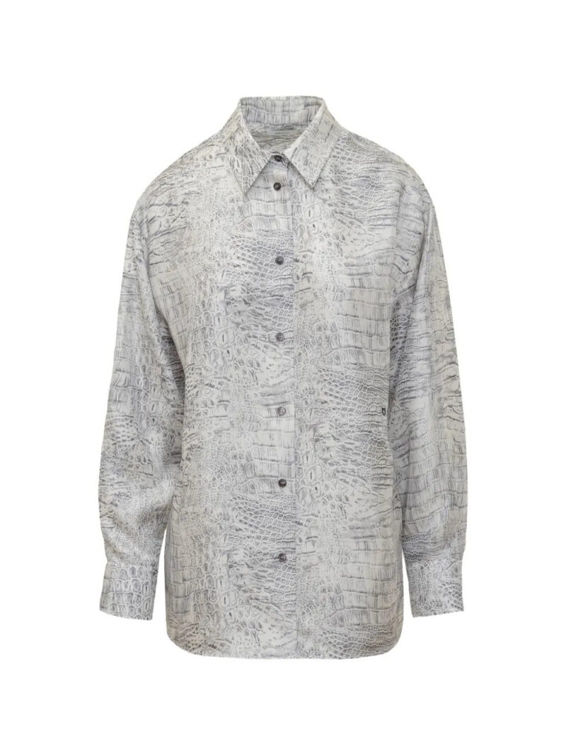 Ferragamo  animal-print shirt