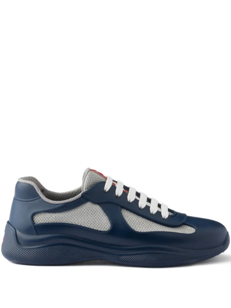 Prada  America's Cup bike fabric badge sneakers