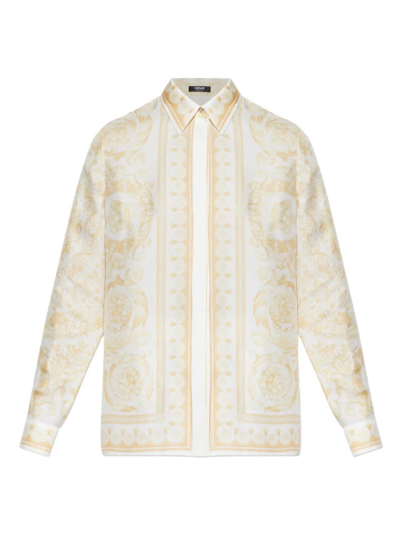Versace  Barocco-print shirt