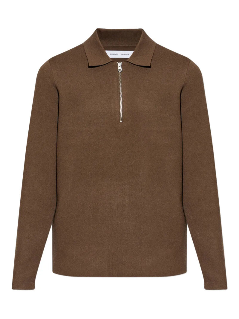 SAMSOE SAMSOE  half-zip polo shirt