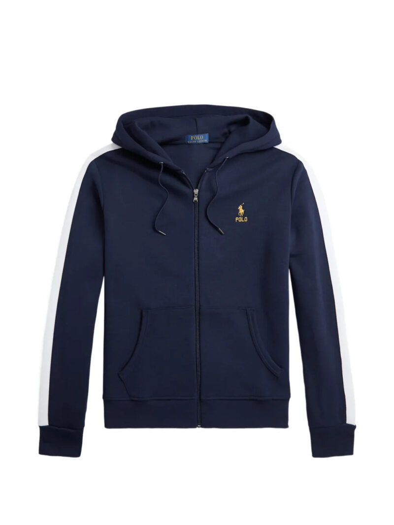 Polo Ralph Lauren stripe-detail hoodie