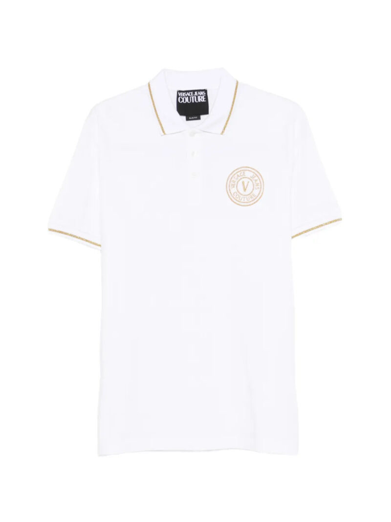 Versace Jeans Couture  logo-print polo shirt
