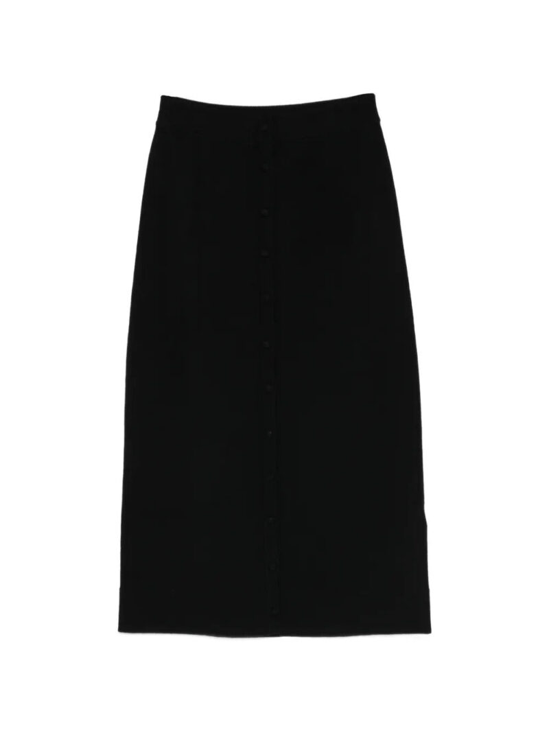Victoria Beckham  button-detail midi skirt