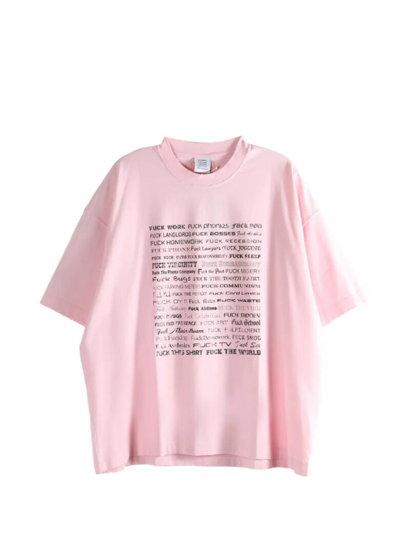 VETEMENTS  graphic T-shirt