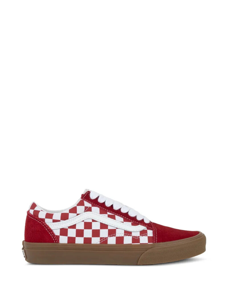 Vans  Old Skool check-pattern sneakers