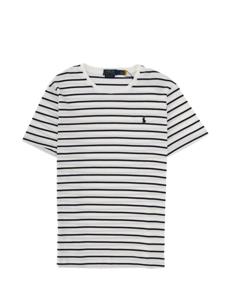 Polo Ralph Lauren  striped logo T-shirt