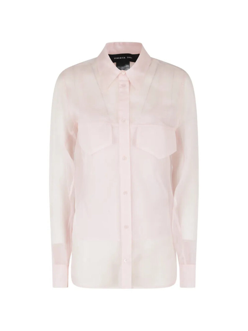 Federica Tosi  sheer shirt