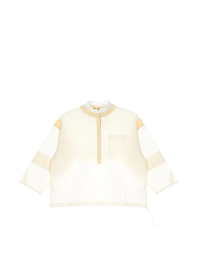 SAMUEL GUÌ YANG  chest puch pocket blouse