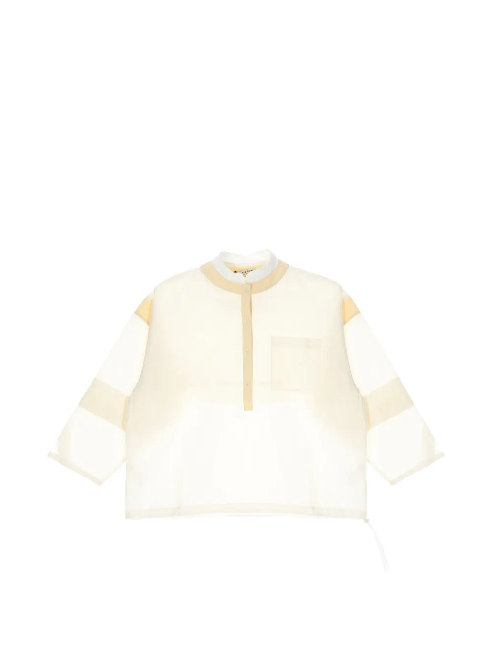 SAMUEL GUÌ YANG chest puch pocket blouse